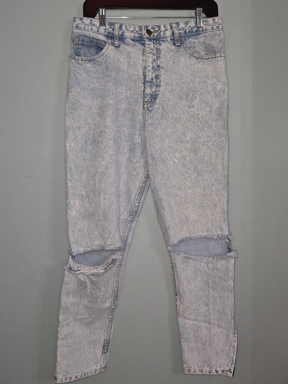 Vintage George Marciano for Guess Lt Acid Wash Jean, Women's Size 32, Distressed